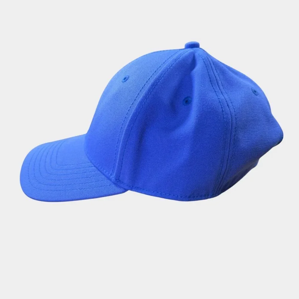 The North Face Hat Cap Blue White Logo Embroidered Adjustable Unisex